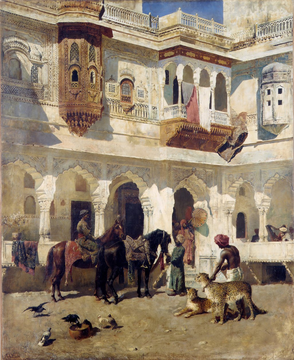 Le Rajah partant à la chasse - Edwin Lord Weeks