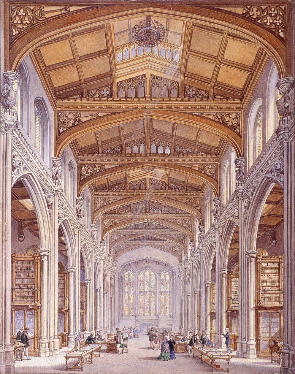 Bibliothèque de Guildhall, Londres - Edwin Thomas Dolby