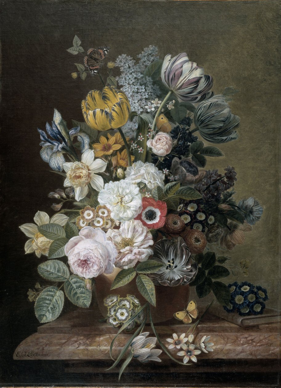 Nature morte aux fleurs - Eelke-Jelles Eelkema