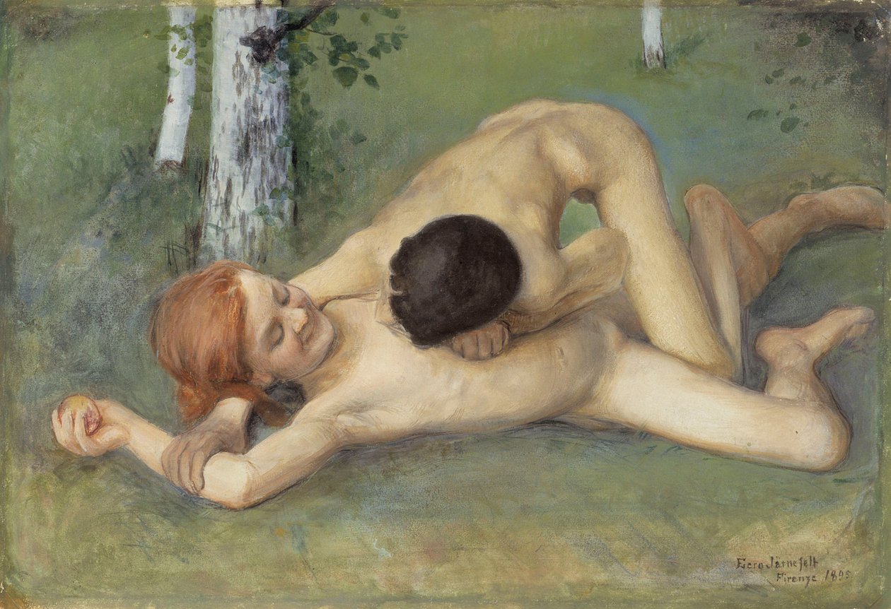 Enfants jouant - Eero Järnefelt