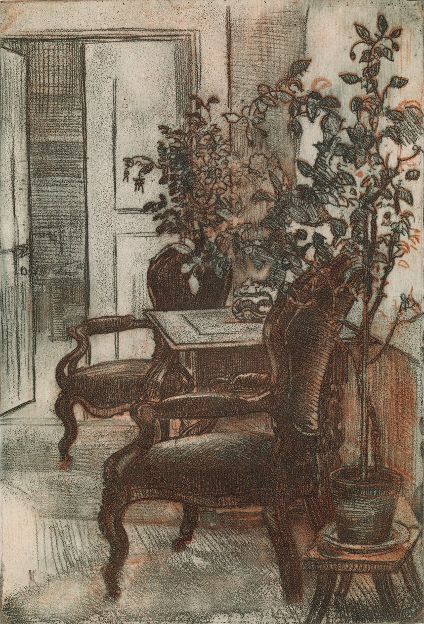 Intérieur du Suviranta - Eero Järnefelt