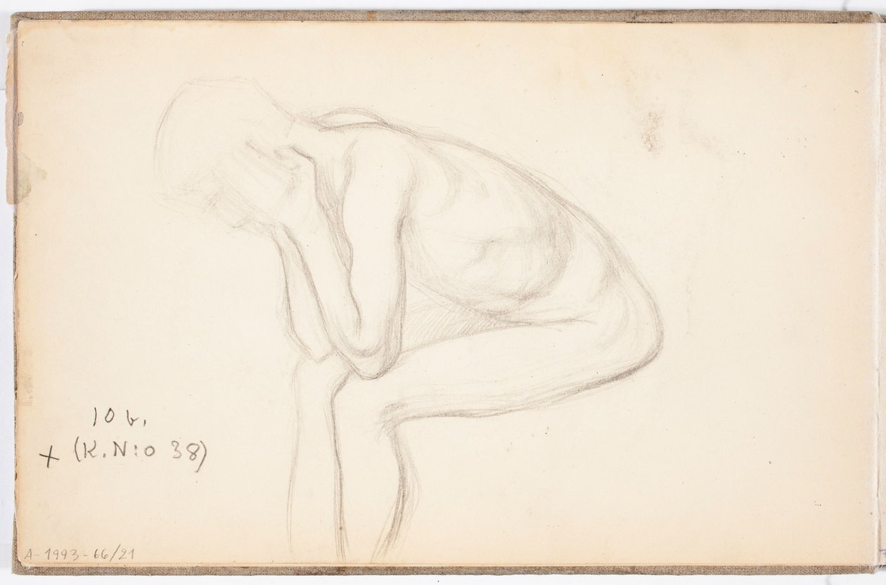 Un homme assis - Eero Järnefelt