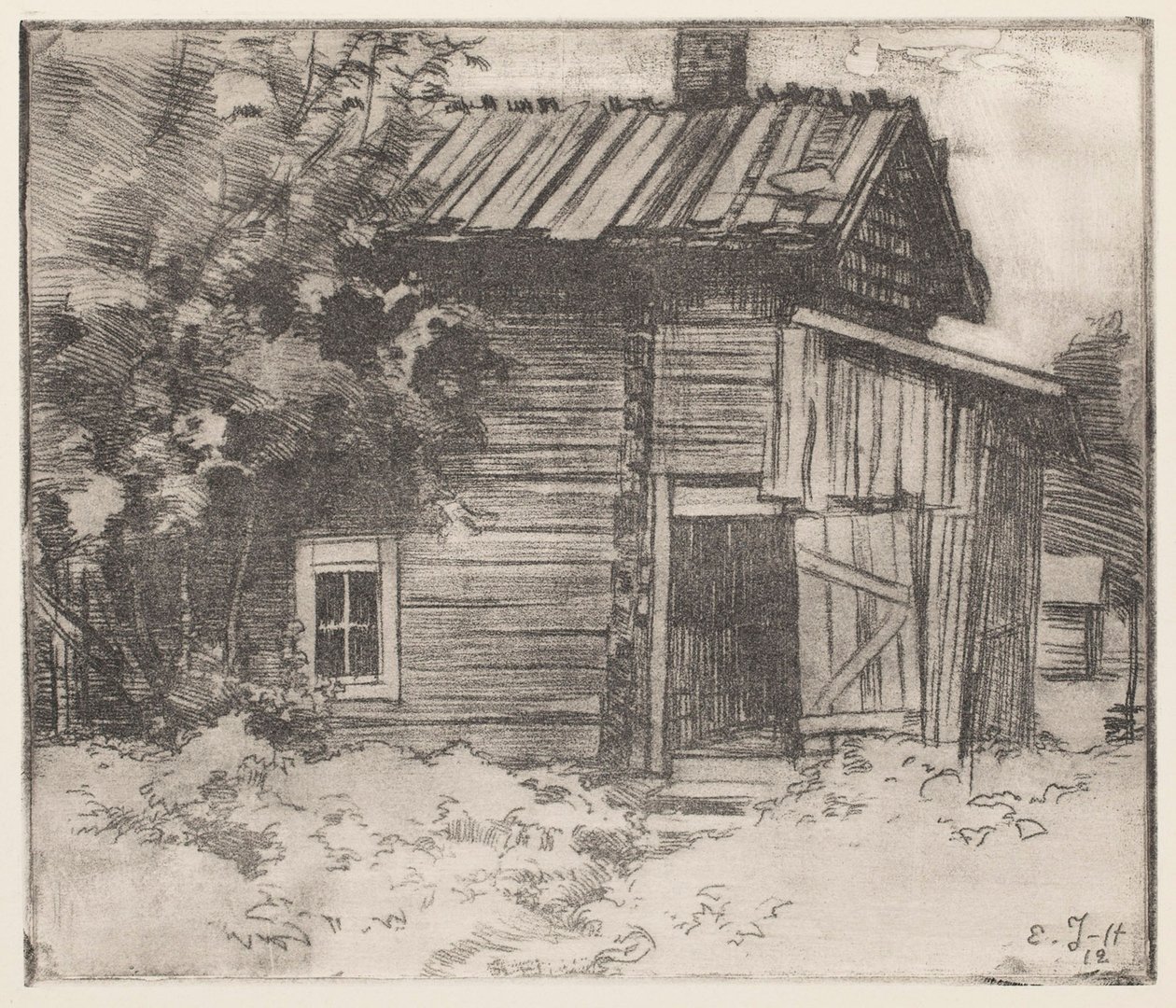 Vieux cottage - Eero Järnefelt
