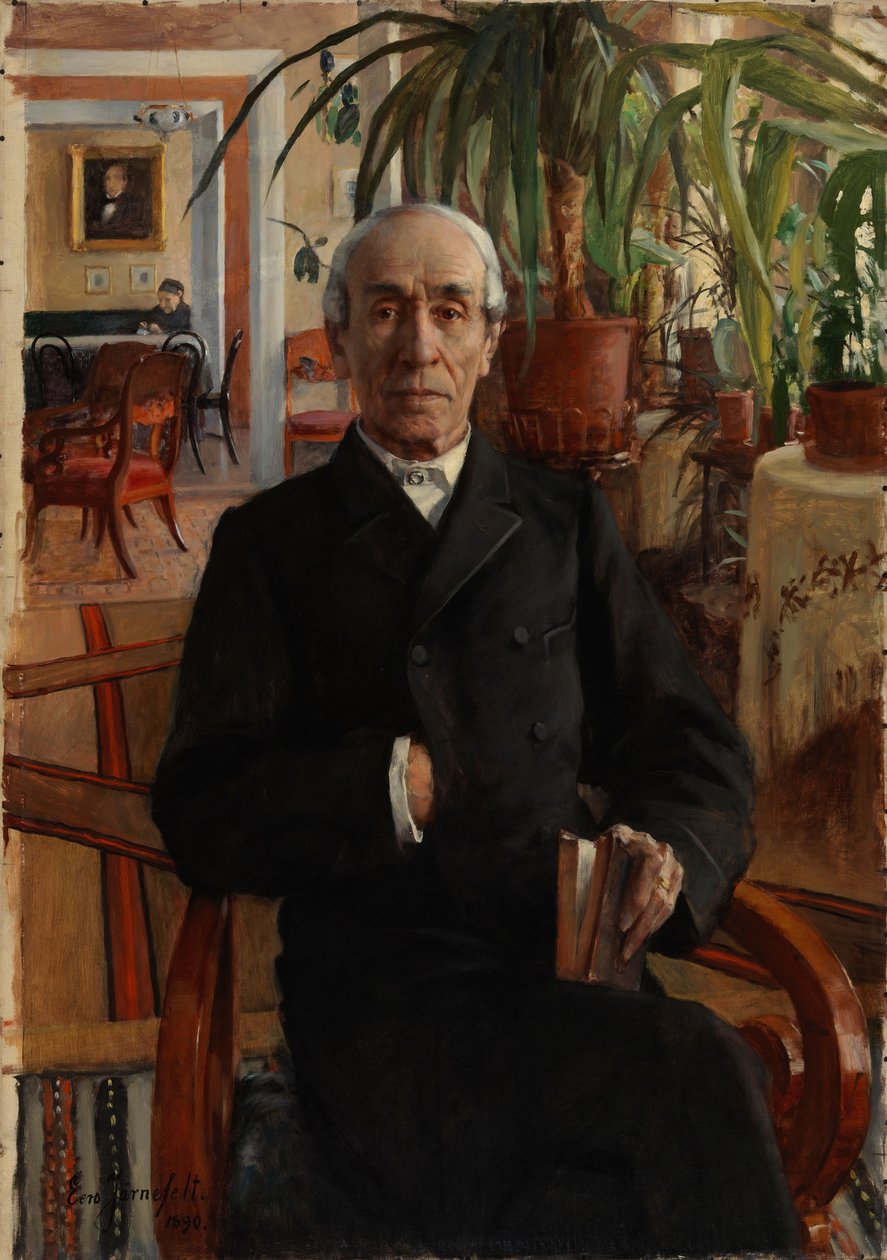 Portrait du baron Johan Philip Palmén, vice-chancelier de l