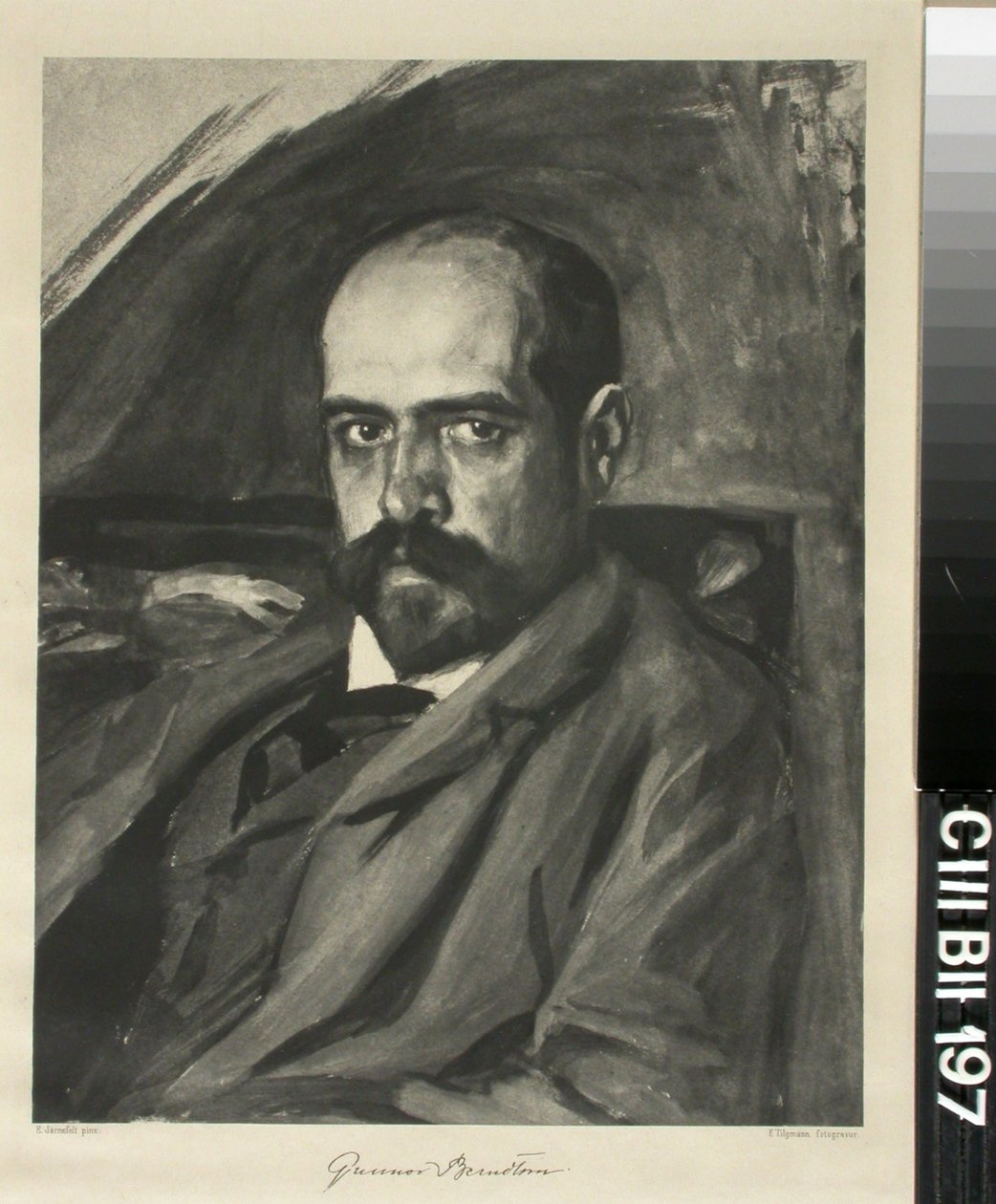 Portrait de Gunnar Berndtson - Eero Järnefelt
