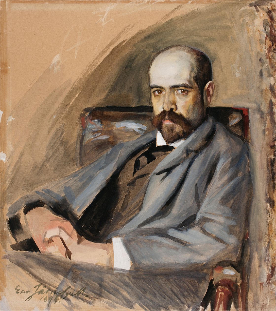 Portrait de Gunnar Berndtson - Eero Järnefelt
