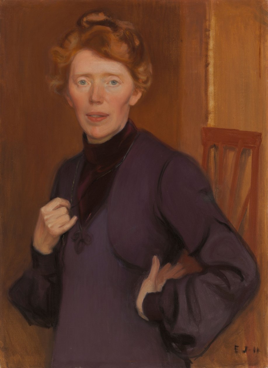 Portrait de Tekla Hultin - Eero Järnefelt