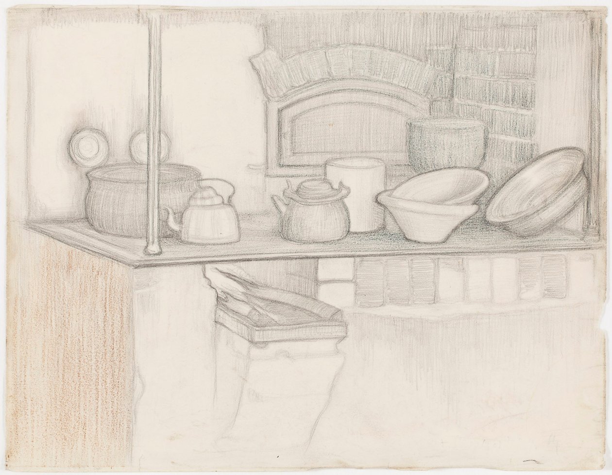 Poêle dans la maison Wasenius II - Eero Järnefelt