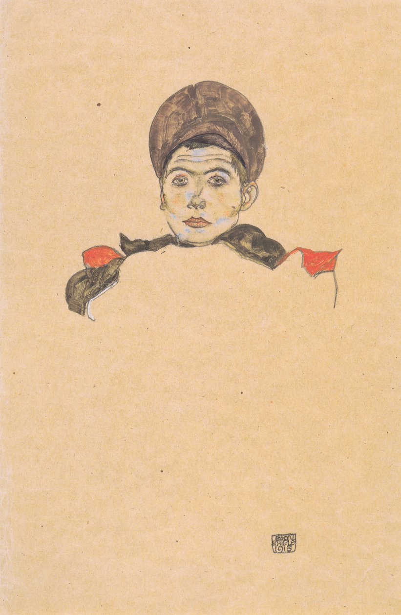 Prisonnier de guerre russe - Egon Schiele