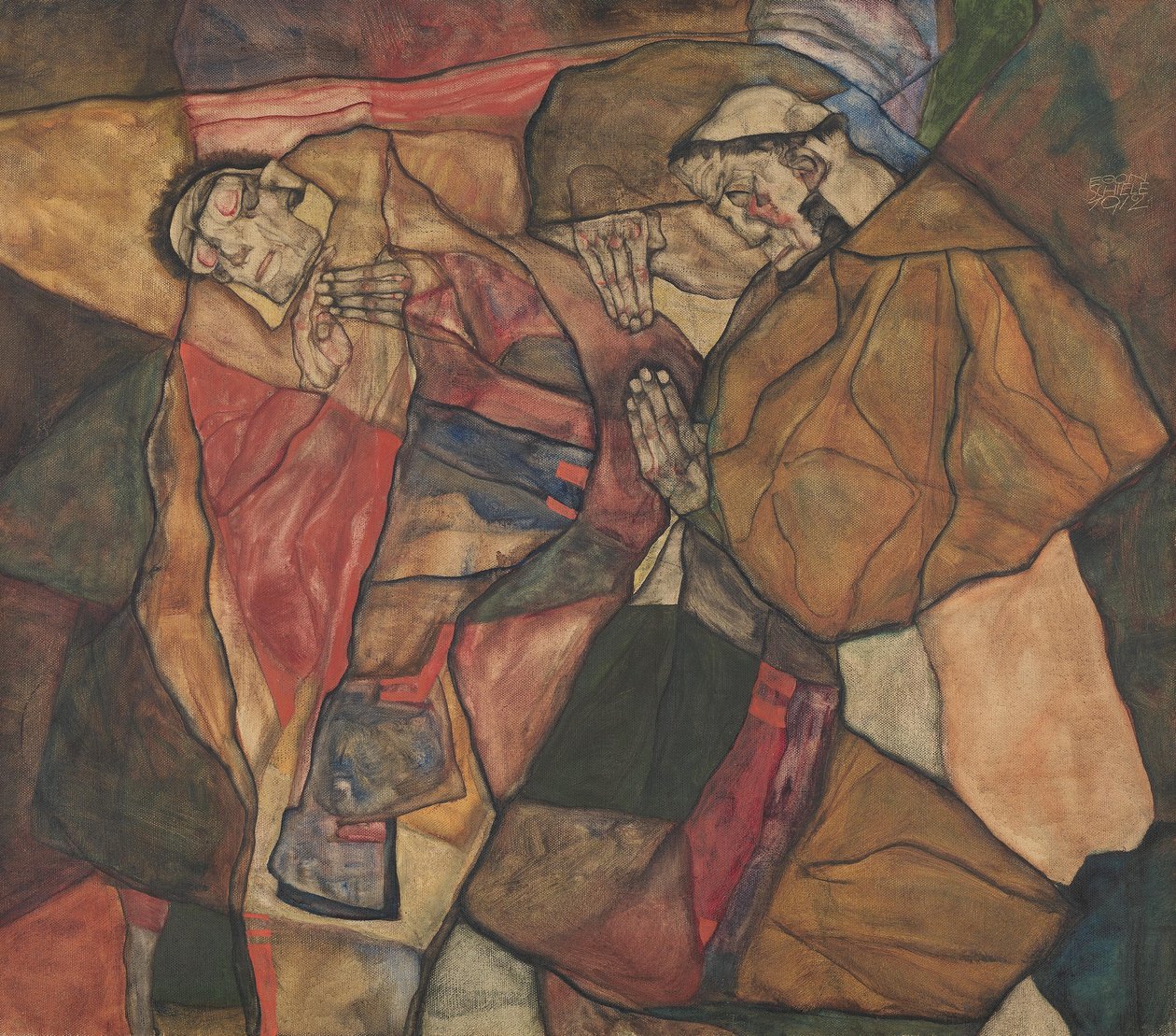 Agonie - Egon Schiele