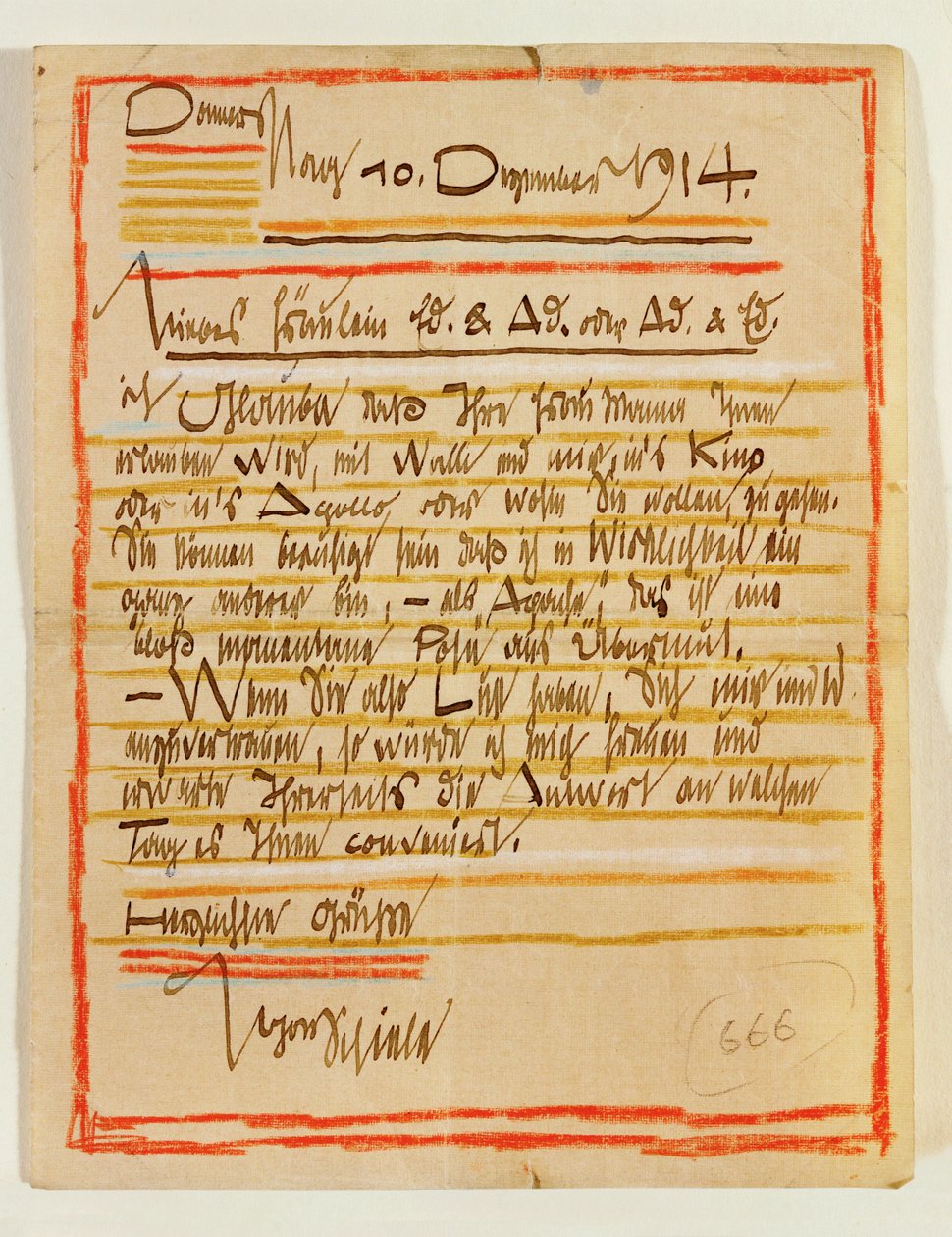 Lettre artistique d