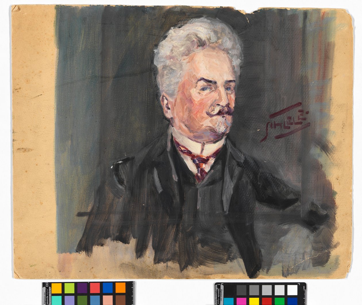 Portrait de Leopold Czihaczek - Egon Schiele