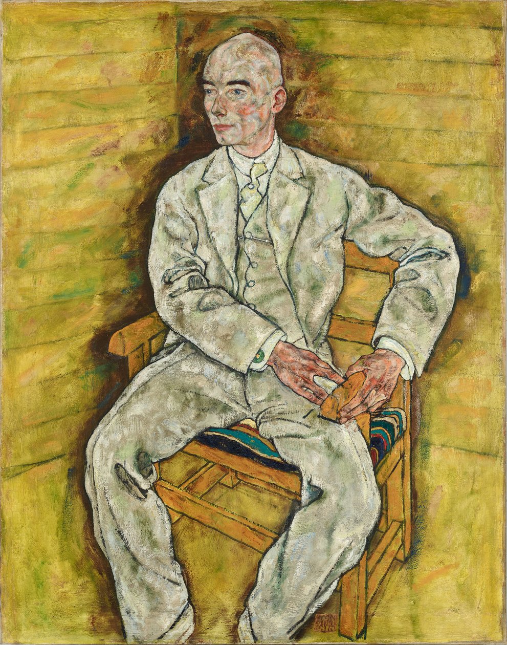 Portrait de Victor Ritter von Bauer, 1918 - Egon Schiele