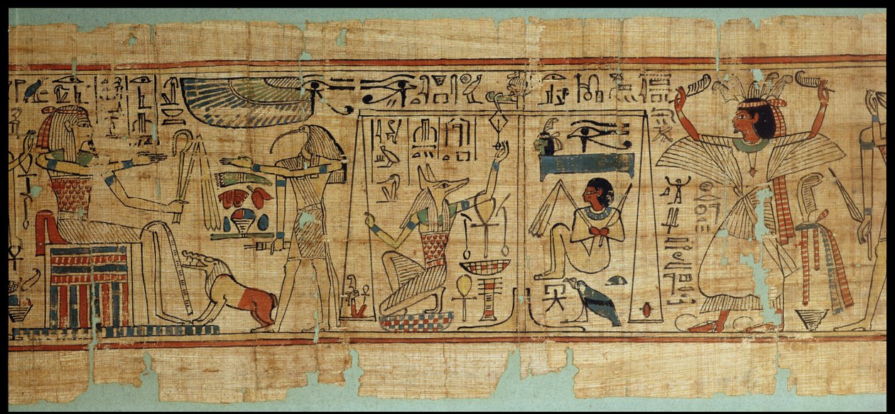 Détail du papyrus de Nespakashuty, Nouvel Empire - Egyptian 21st Dynasty