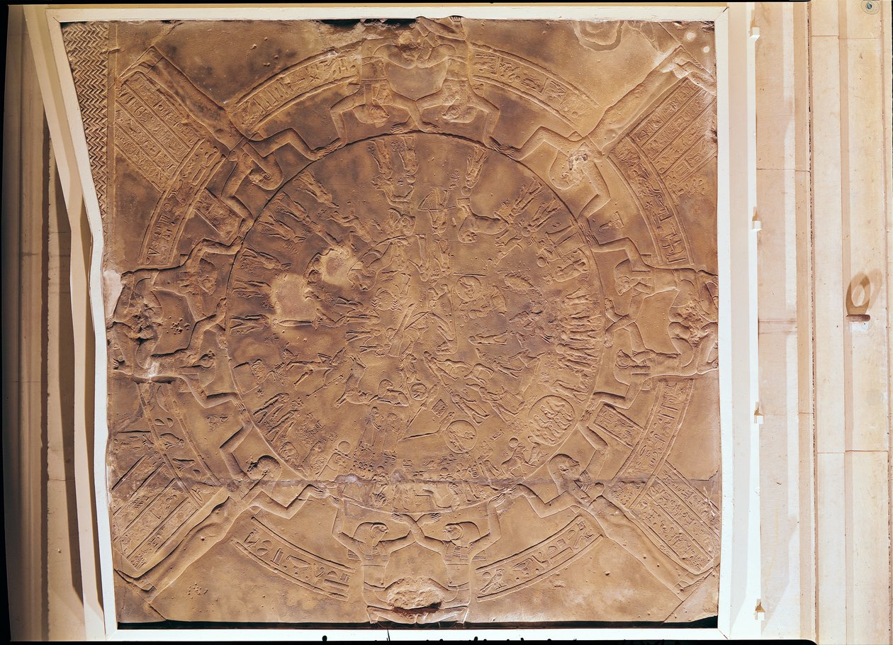 Le Zodiaque de Dendérah, du plafond d