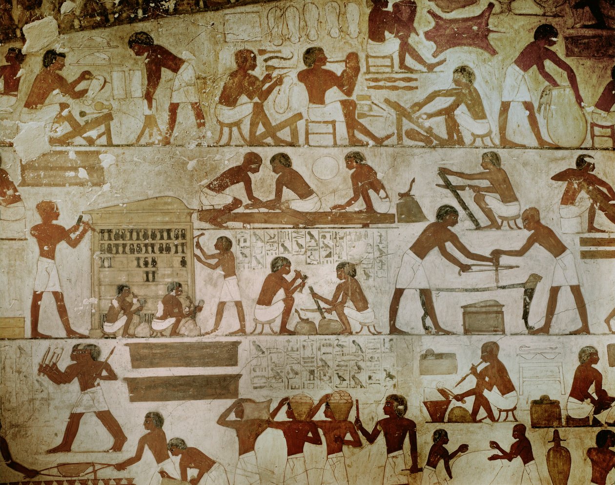 Rekhmere inspecte - Egyptian 18th Dynasty