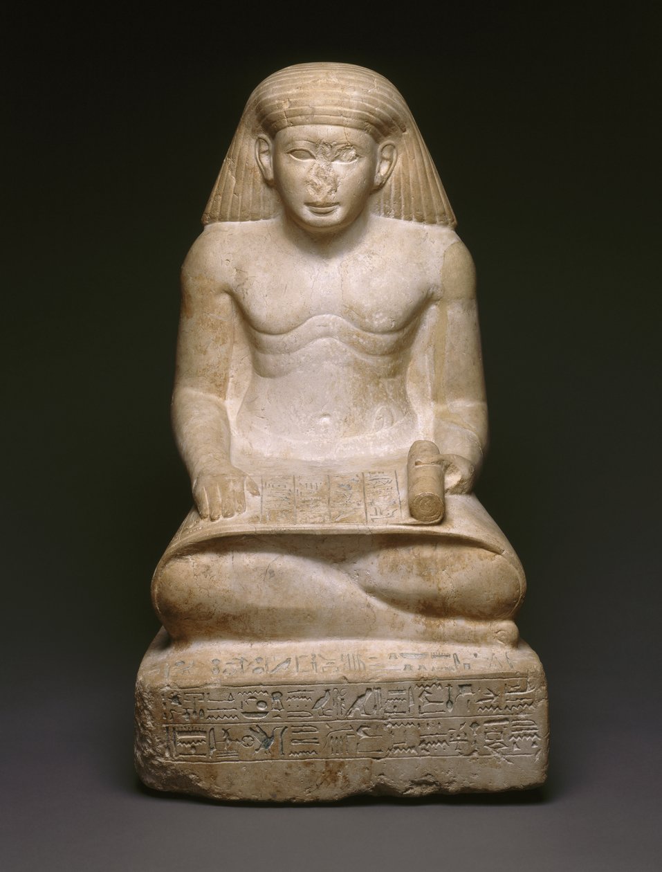Statue de scribe d