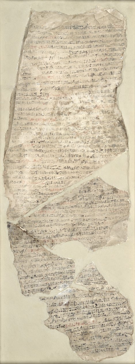 Ostracon de Sinuhe, Nouvel Empire (calcaire) - Egyptian 18th Dynasty