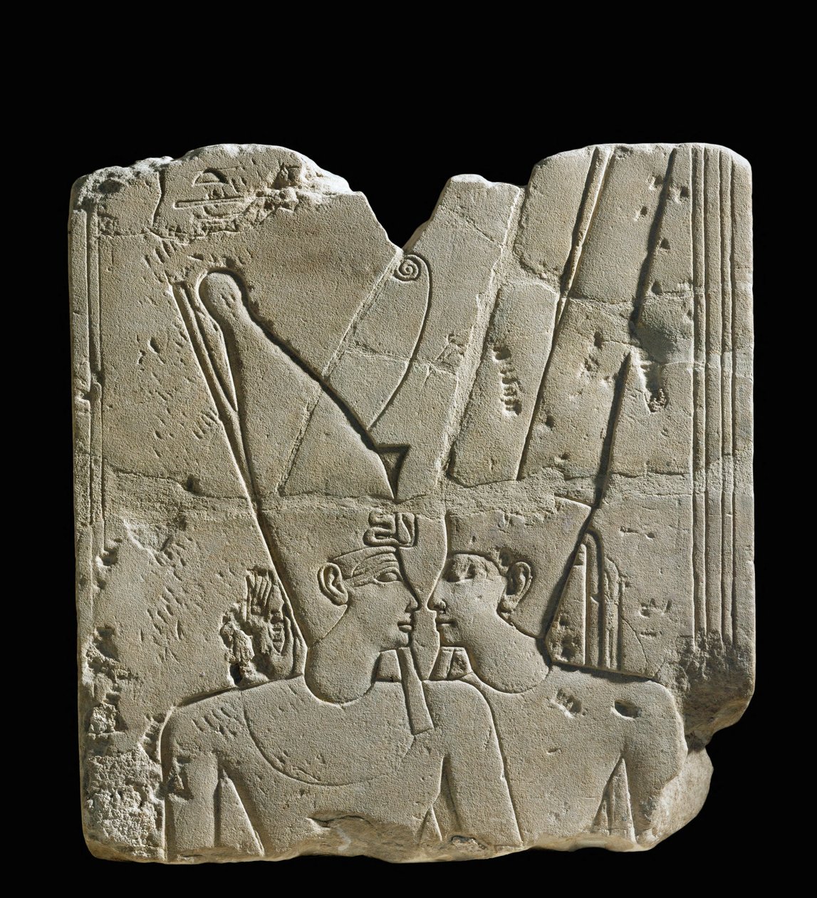 Le dieu Amon-Ra (relief) - Egyptian 18th Dynasty