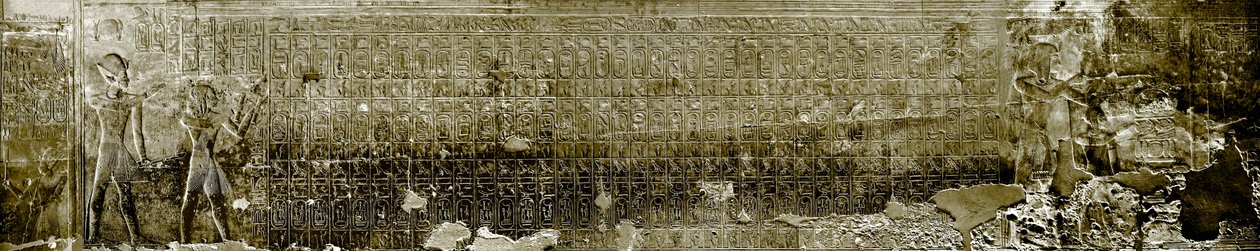 Antiquité égyptienne : liste des rois d