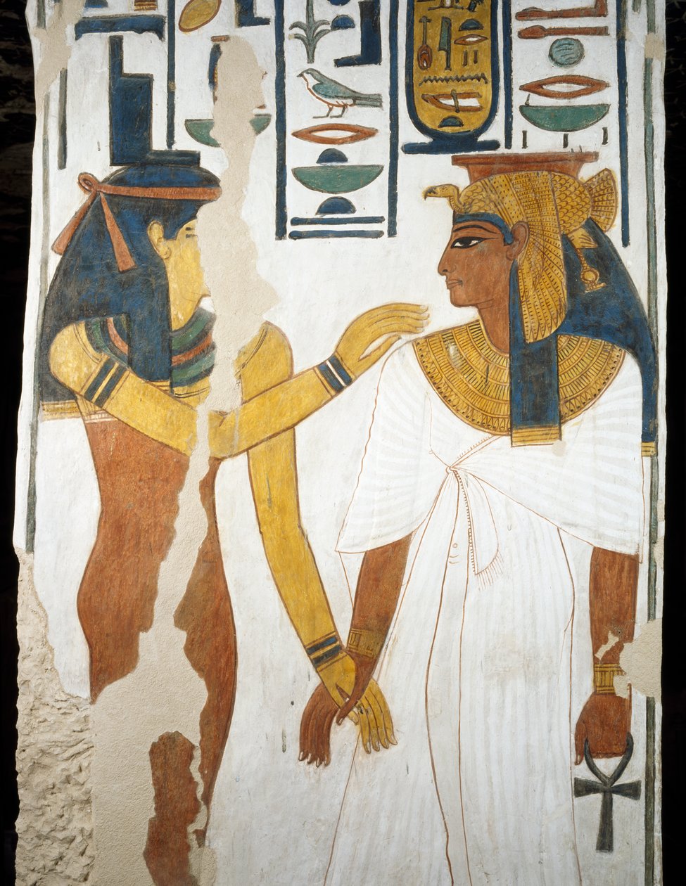 Nefertari (détail) - Egyptian 19th Dynasty