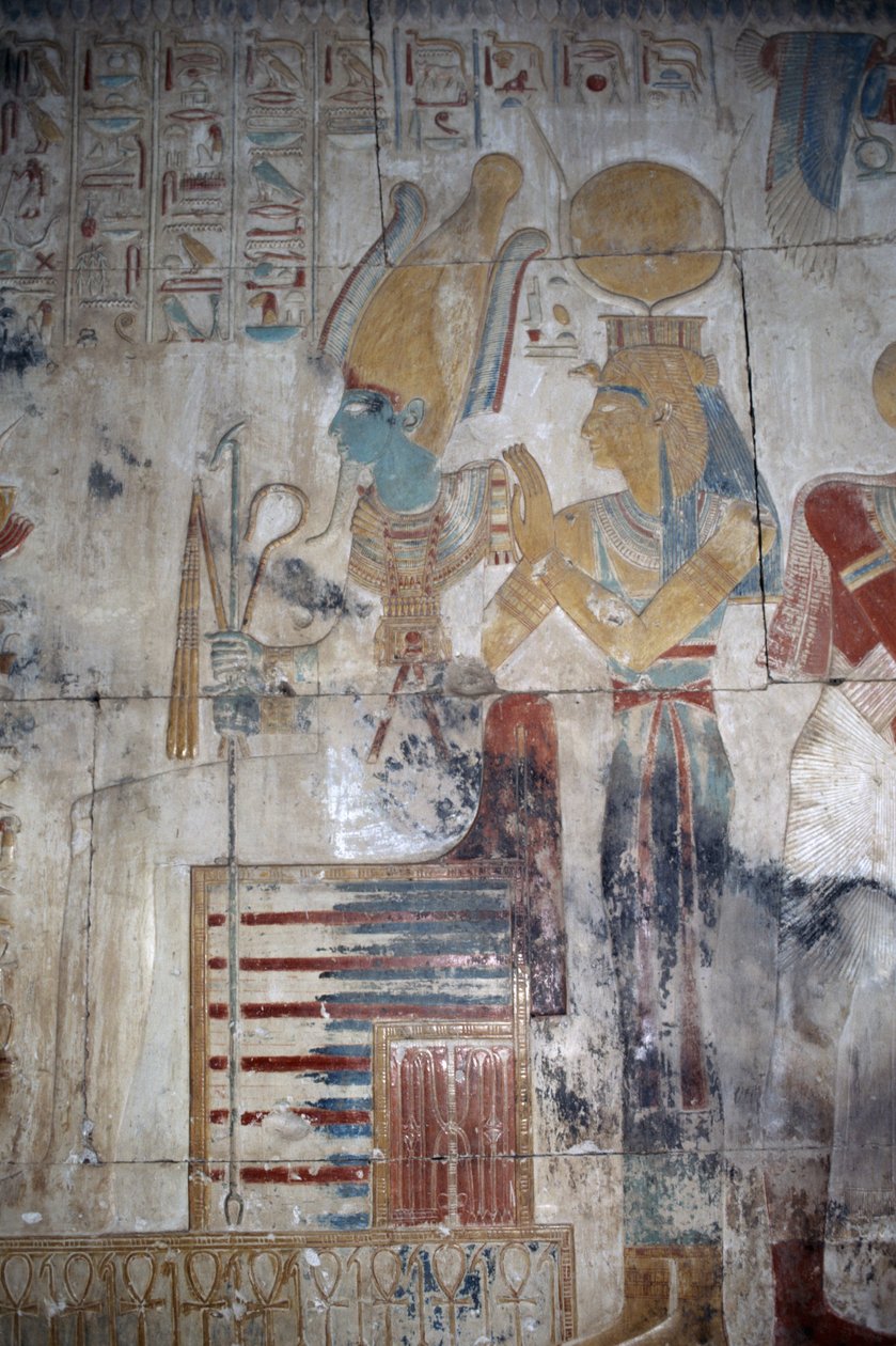 Relief peint, chapelle d
