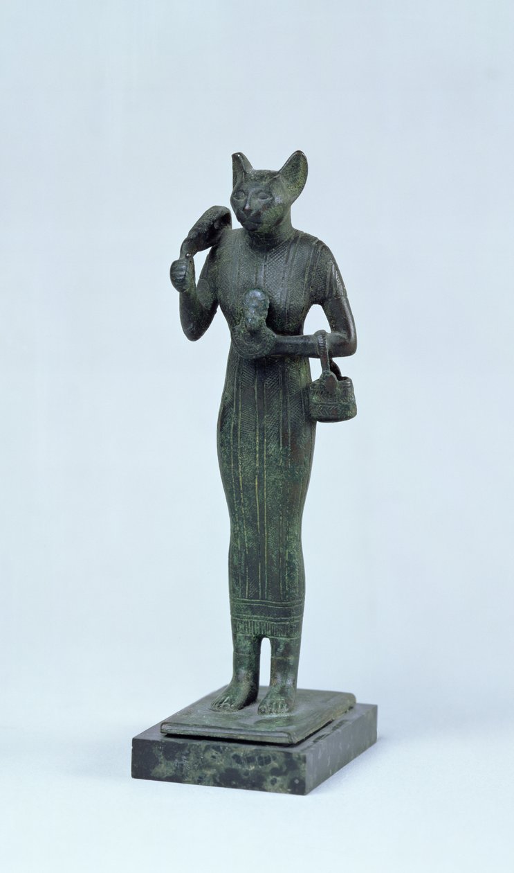 Statuette de la déesse Bastet, Troisième Période Intermédiaire - Egyptian 25th Dynasty