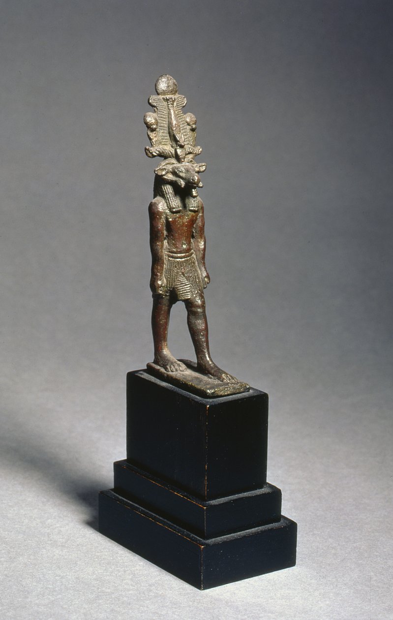 Figure de Harsaphes, une divinité à tête de bélier, Période Tardive, vers 600 av. J.-C. - Egyptian 26th Dynasty
