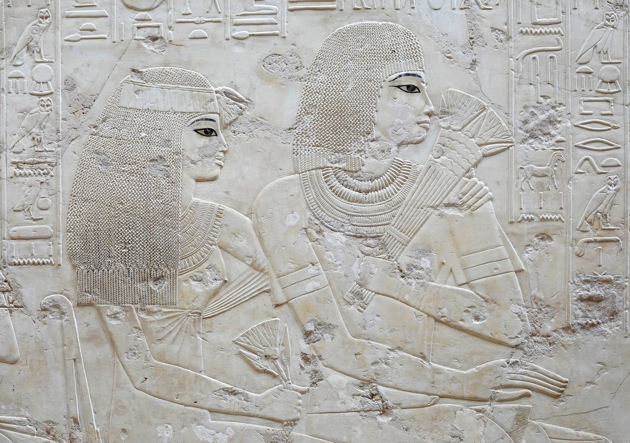 Amenhotep et sa femme May, tombe de Ramose - Egyptian Egyptian