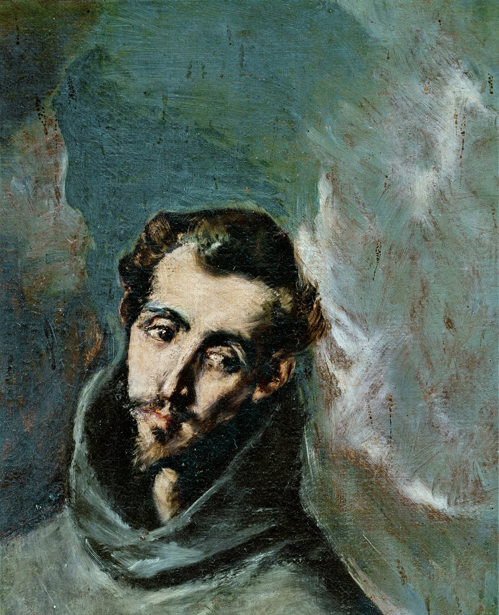 Saint Bernardin de Sienne (peinture) - El (1541-1614) Greco