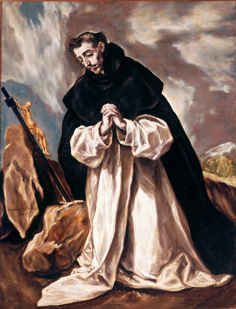 Sainte Dominique en prière - El Greco