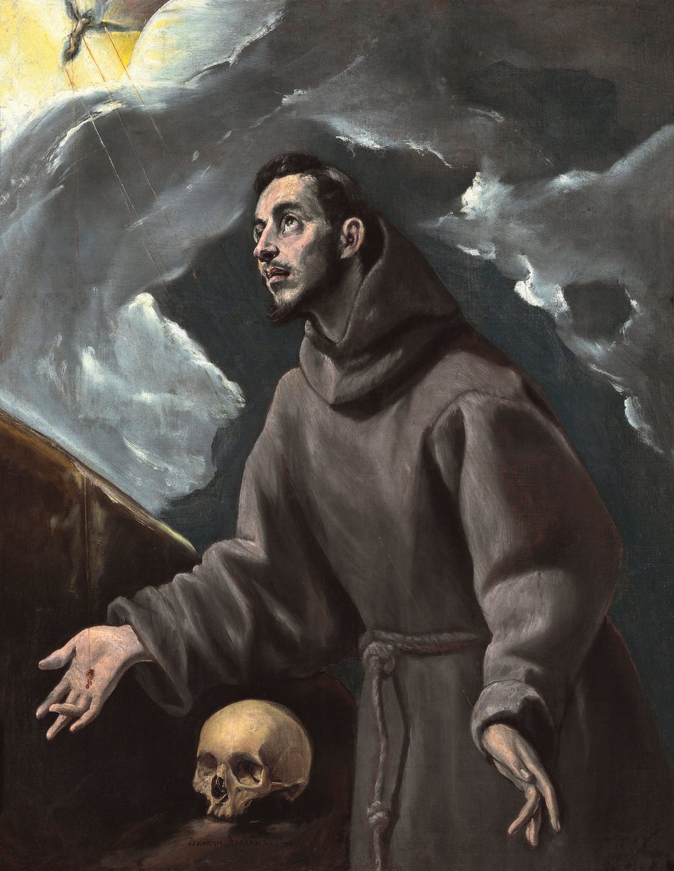 Saint François recevant les stigmates - El Greco