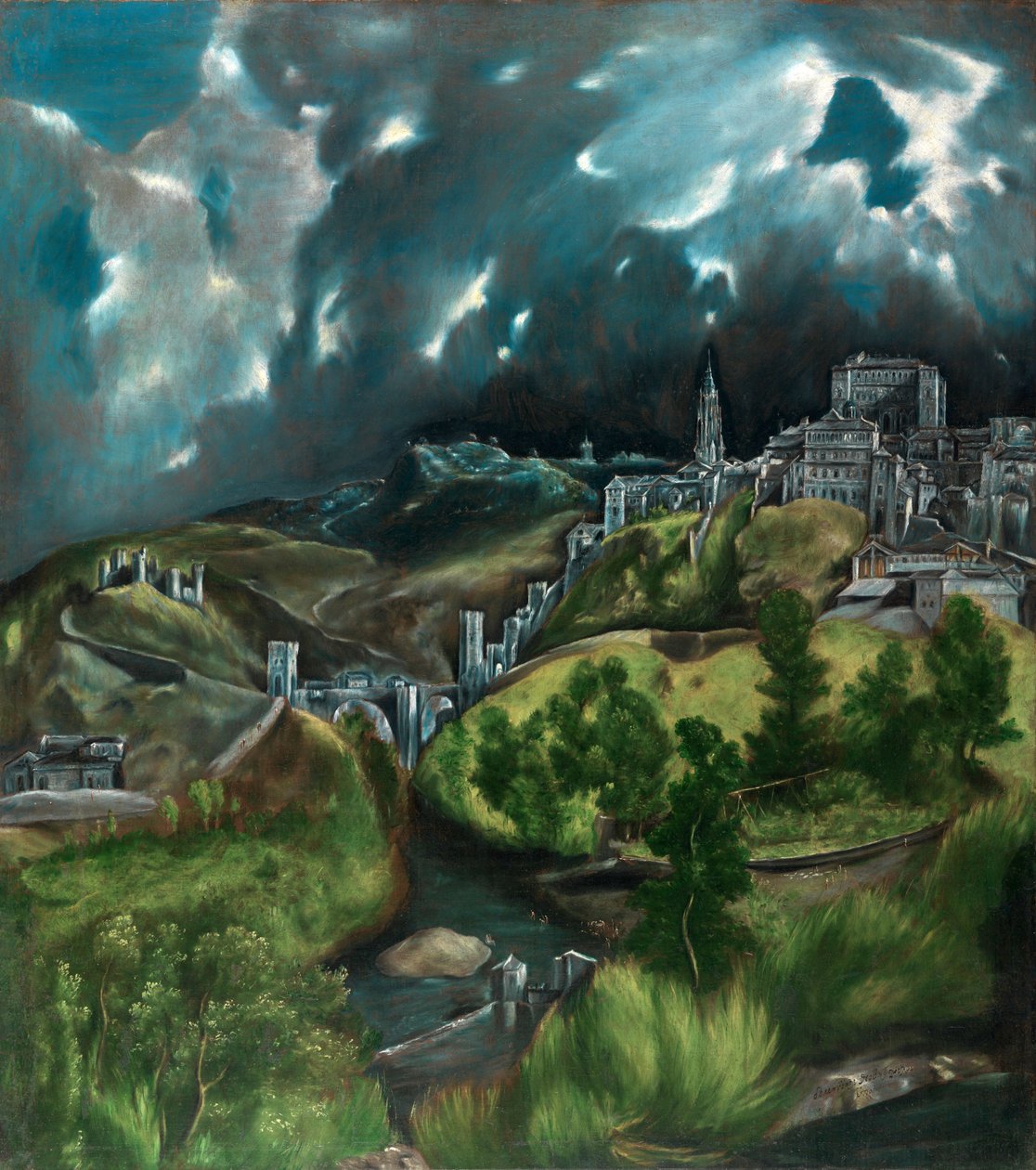 Vue de Tolède - El Greco