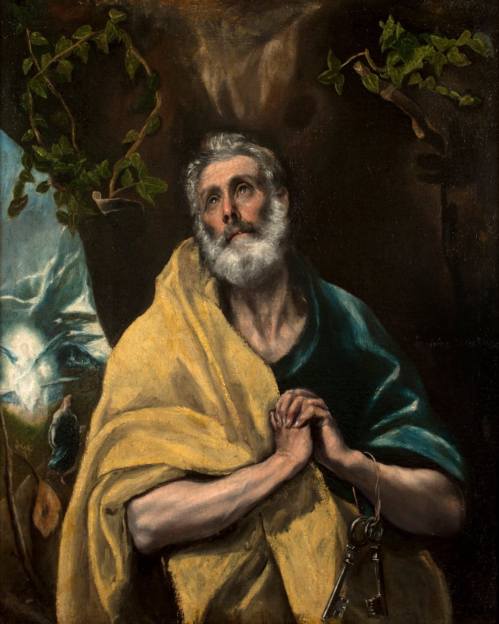 Espagnol : Las lágrimas San Pedro o San Pedro en lágrimas Saint Pierre en larmes - El Greco