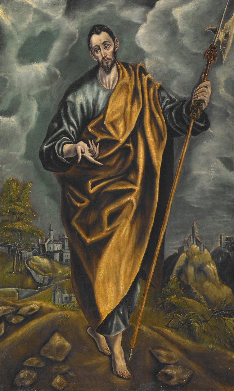 Saint Jude Thaddée ou Saint Thomas - El Greco