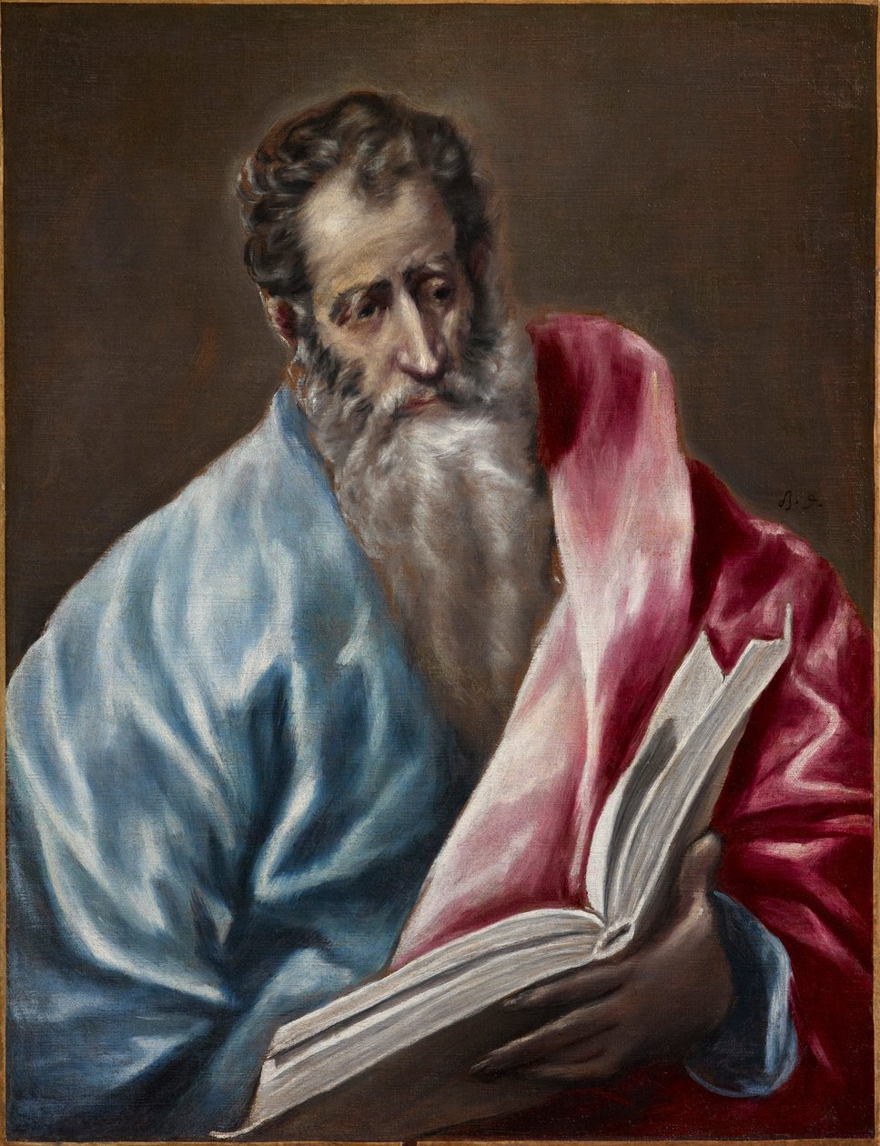 Saint Matthieu - El Greco