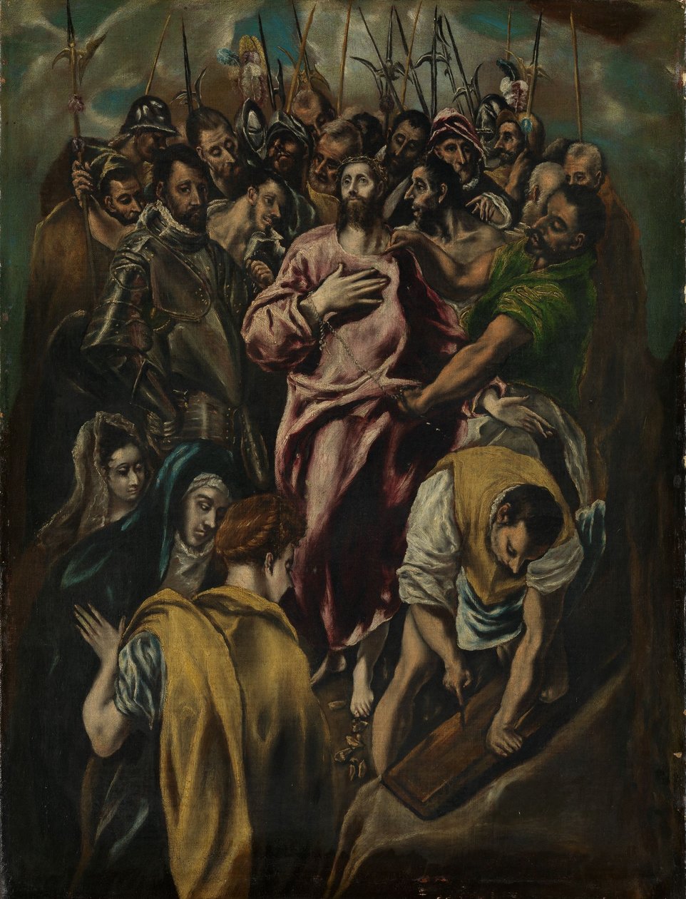 Le dépouillement du Christ - El Greco