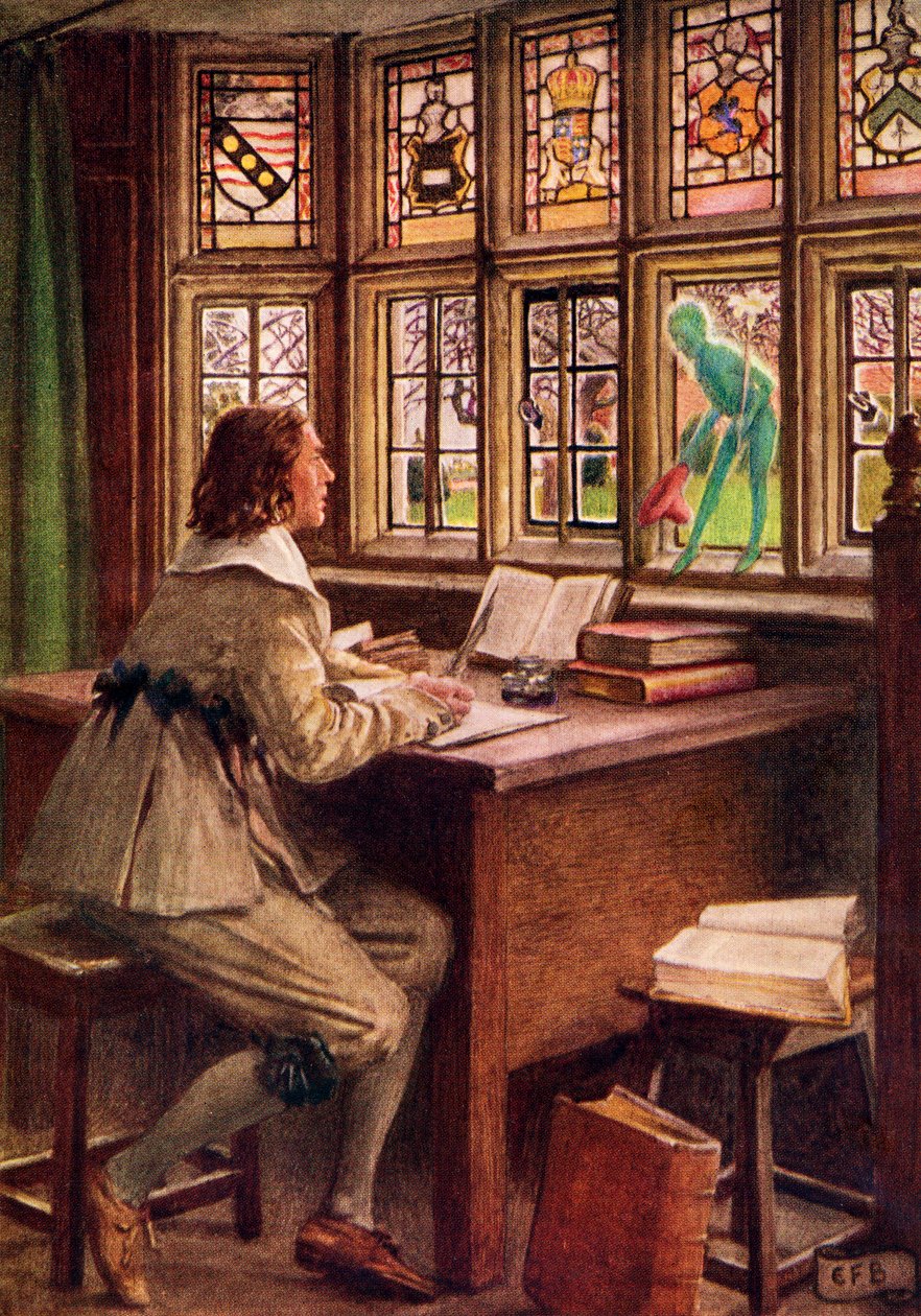 Illustration pour le poème Madrigal de Shakespeare, du livre 