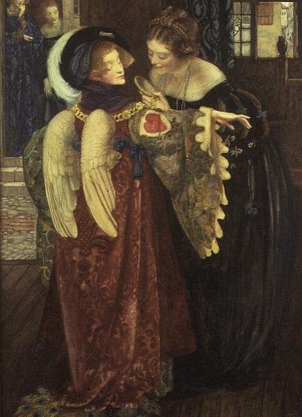 Le toucher tendre - Eleanor Fortescue-Brickdale