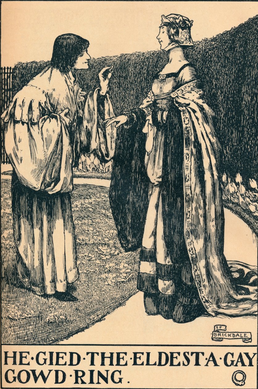 Illustration de The Twa Sisters o Binnorie - Eleanor Fortescue-Brickdale