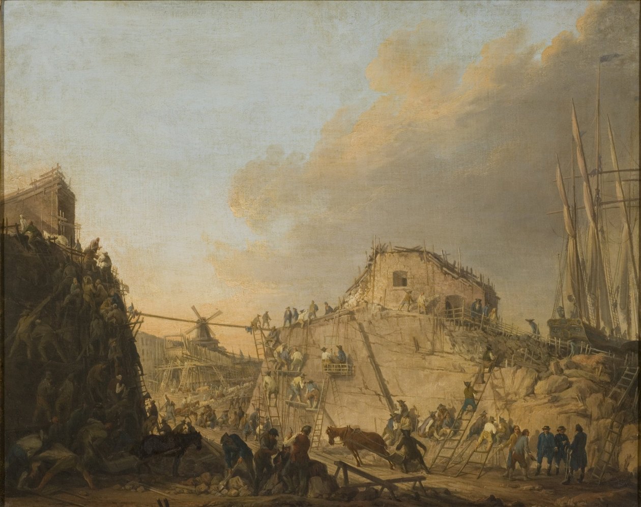 Le quai de Sveaborg - Elias Martin