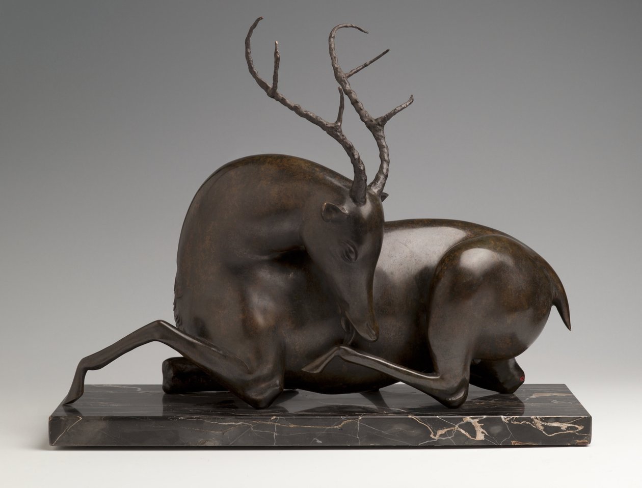 Cerf au repos, c. 1915 - Elie Nadelman