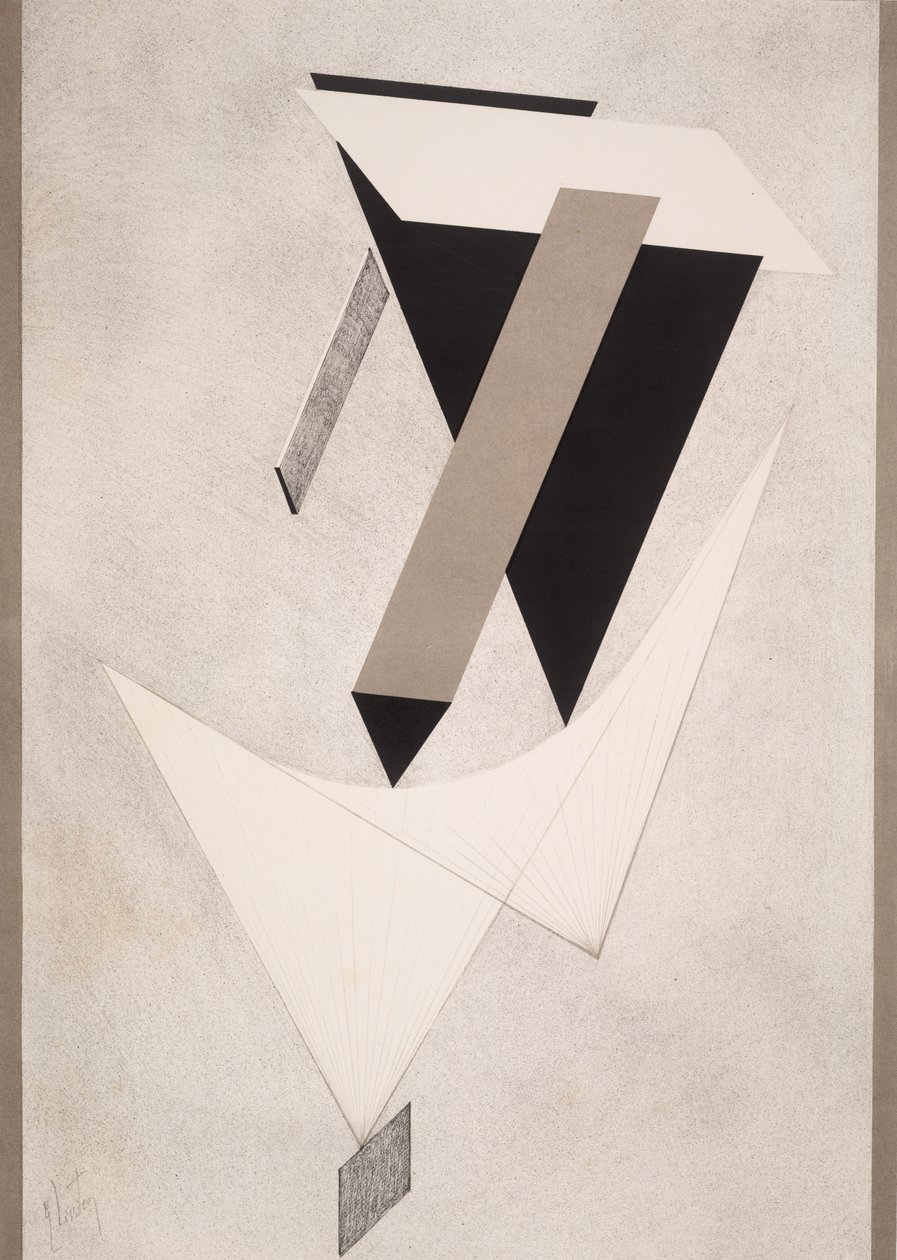 Sans titre - Eliezer Markowich Lissitzky