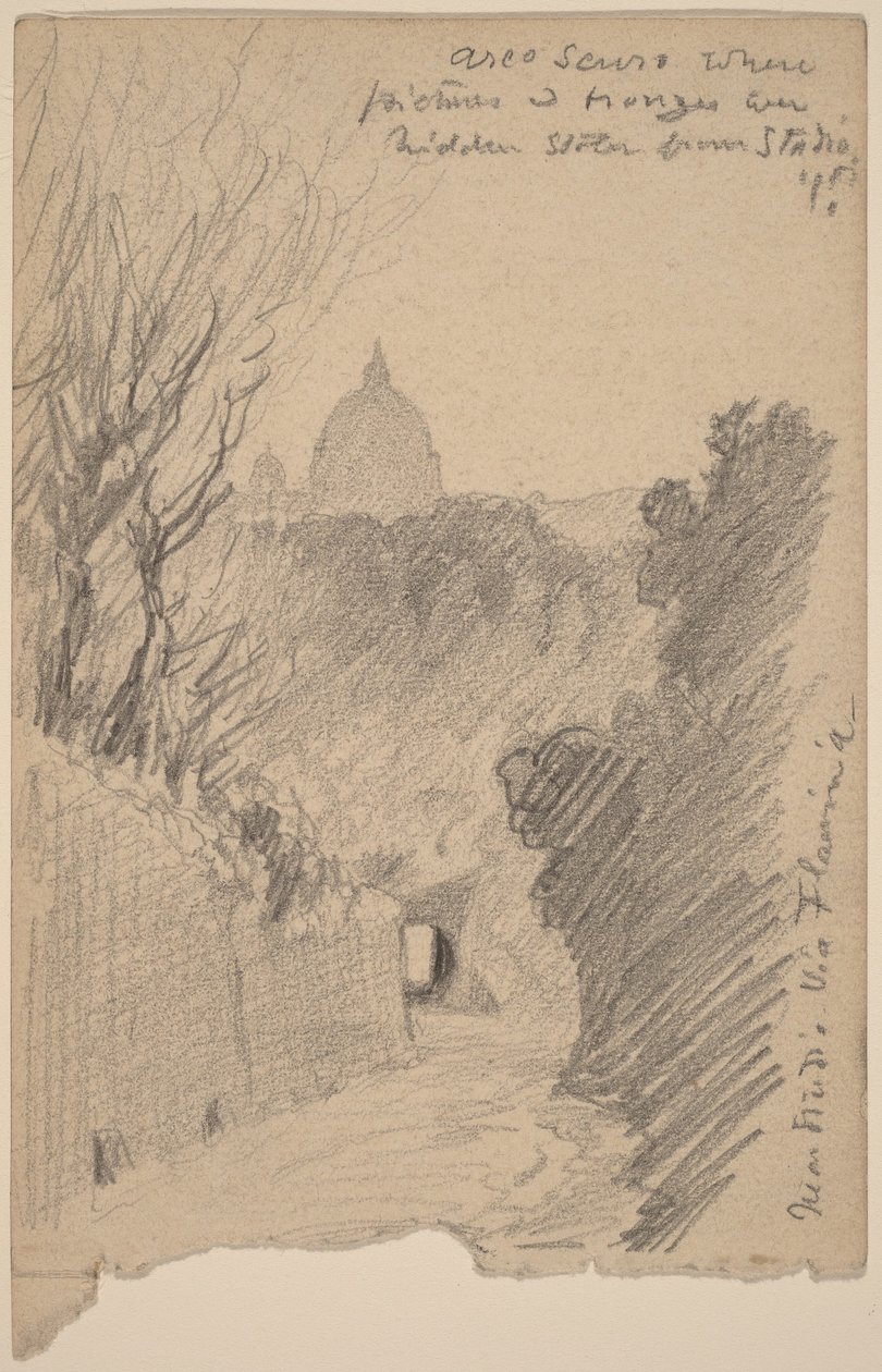 Arco Oscuro -- Au-delà de la Via Fiaminia - Elihu Vedder