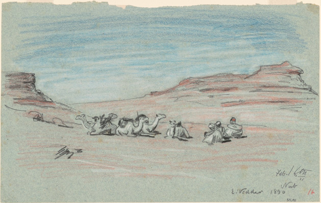 Voyage sur le Nil, n° 20 - Elihu Vedder