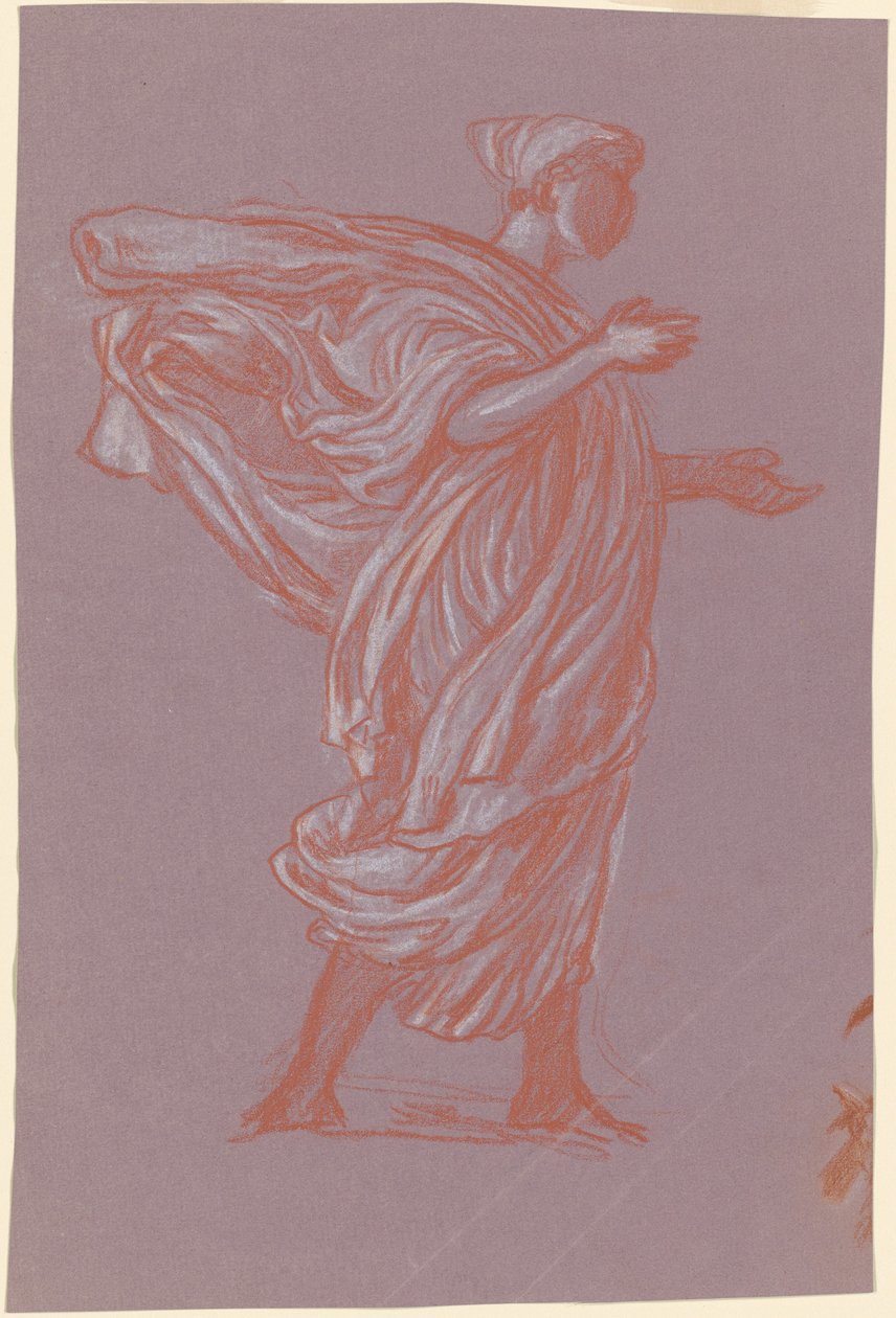 Étude pour "Filles grecques se baignant" - Elihu Vedder