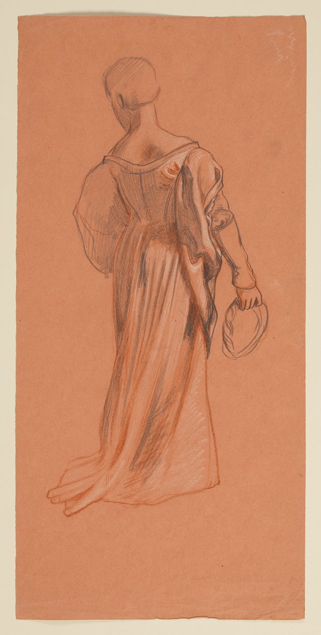 Étude pour "Procession de mariage" - Elihu Vedder