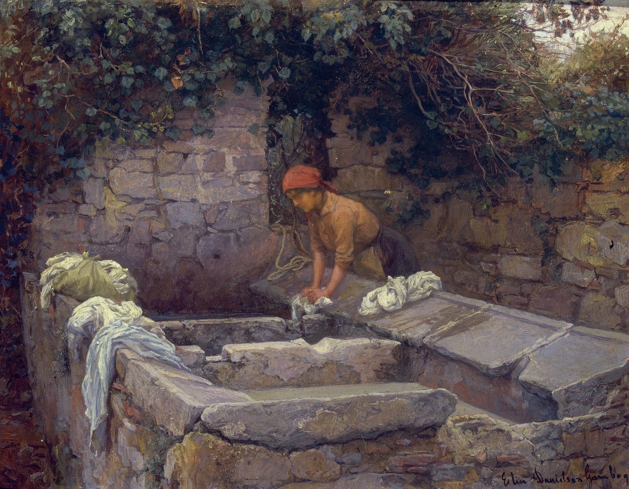 La Blanchisseuse - Elin Danielson Gambogi