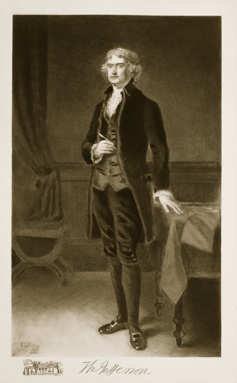 Thomas Jefferson, 3e président des États-Unis d