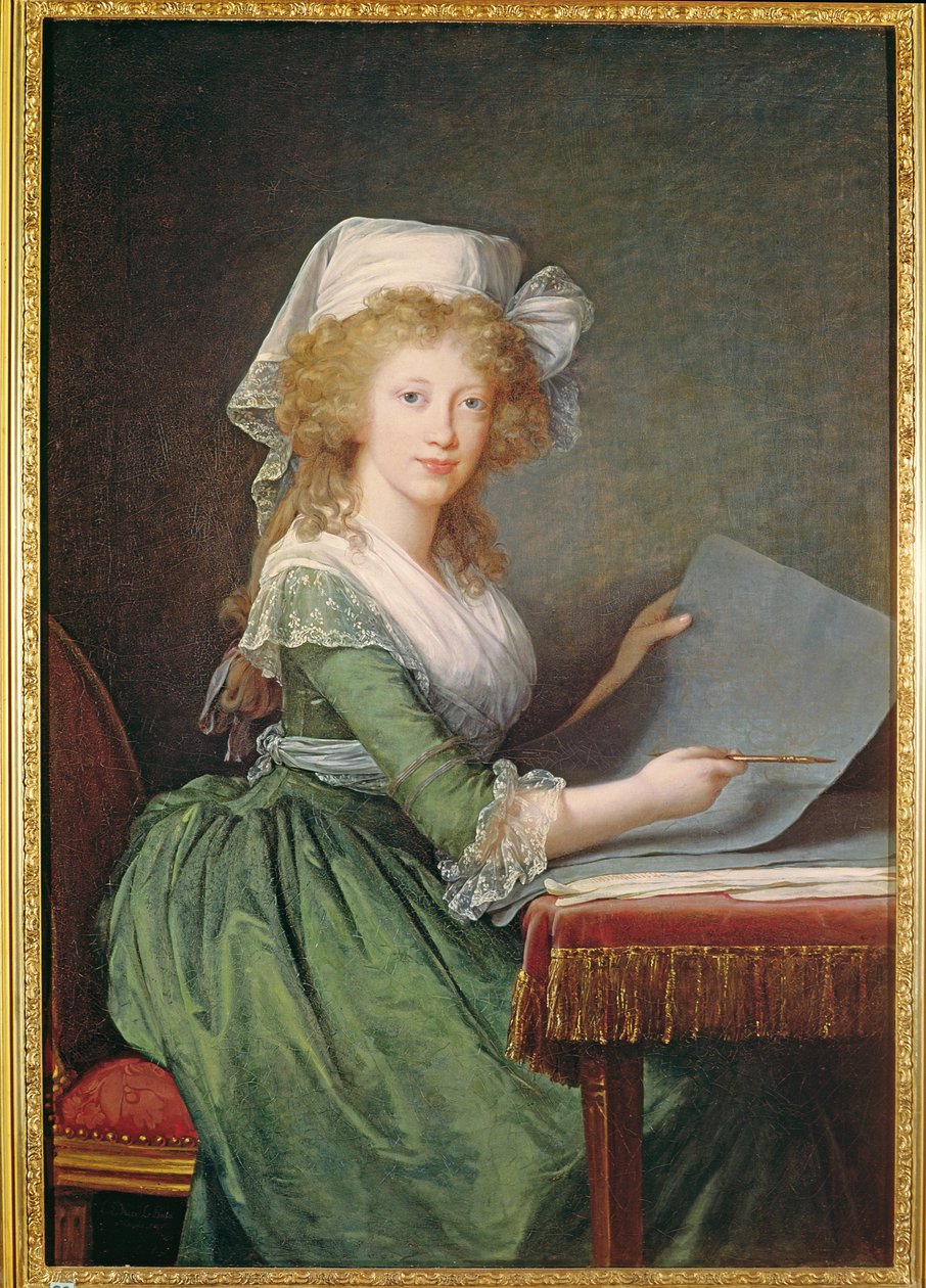 Marie-Louise de Bourbon-Sicile (1773-1802) 1790 - Elisabeth Louise Vigee Lebrun